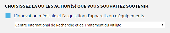 Mains atteintes de Vitiligo